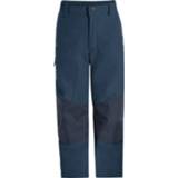 👉 Vaude - Kid's Rondane Pants - Softshellbroek maat 110/116, blauw/zwart