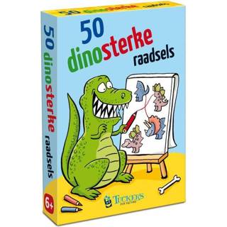 👉 Nederlands kaartspellen 50 Dinosterke Raadsels 8719689883836