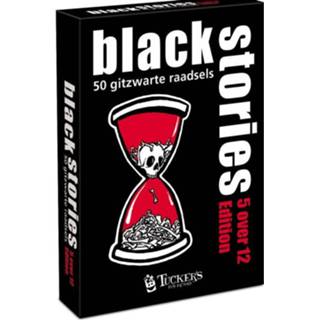 👉 Nederlands kaartspellen Black Stories - 5 over 12 8719689883843