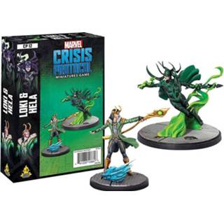 👉 Engels bordspellen Marvel Crisis Protocol - Loki and Hela Character 841333108816