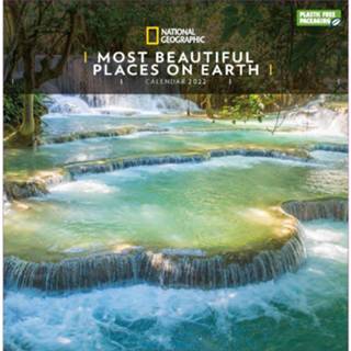 👉 Kalender multi papier Bezienswaardigheden 2022 Beautiful Places National Geographic 30 cm
