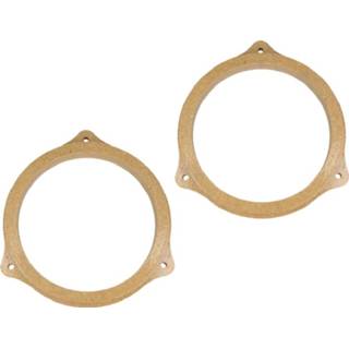 👉 Voordeur MDF active 165mm Luidsprekerhouders - Ford Mondeo MK4 (2007-2013) Voordeuren 7439622517581