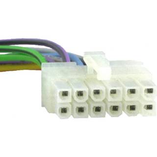 Autoradio active ISO kabel voor Pioneer - Diverse DEH 12-pins Open einde 7439622525555