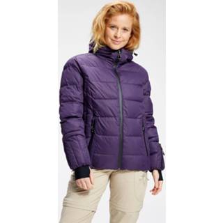 👉 Polyester vrouwen donker paars Vitoria – Jas Dames Waterafstotend 8718451567943