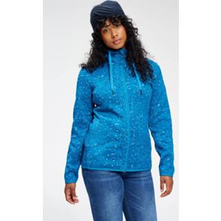 👉 Fleece vest polyester vrouwen donker turquoise Franca – Dames 8718451573289