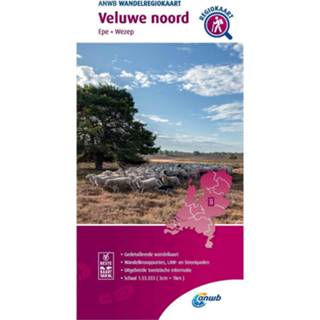 👉 Wandelkaart unisex ANWB Veluwe Noord 9789018046460