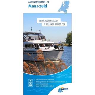 👉 Waterkaart unisex ANWB 17 Maas-Zuid 9789018046125