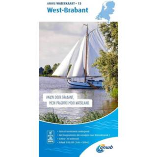 👉 Waterkaart unisex ANWB 13 - West-Brabant 9789018046088