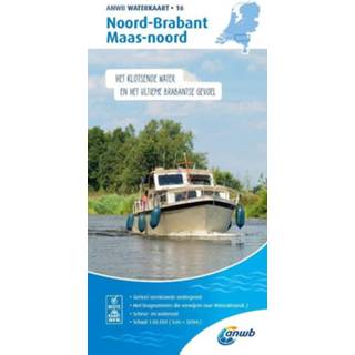 👉 Waterkaart unisex ANWB 16 - Noord-Brabant/ Maas-Noord 9789018046118
