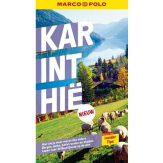👉 Reisgids unisex Marco Polo Karinthië 9783829758796