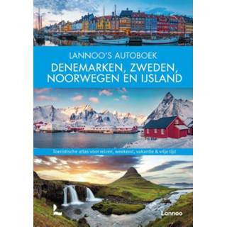 👉 Autoboek unisex Lannoo's Denemarken, Zweden, Noorwegen, IJsland 9789401476812