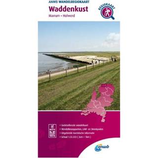 👉 Wandelkaart unisex ANWB Waddenkust 9789018046378