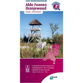 👉 Wandelkaart unisex ANWB Alde Faenen - Oranjewoud 9789018046392