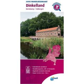 👉 Wandelkaart unisex ANWB Dinkelland 9789018046453