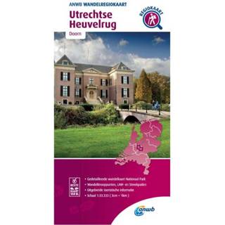👉 Wandelkaart unisex ANWB Utrechtse Heuvelrug 9789018046514
