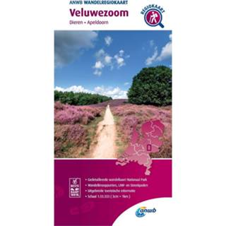 👉 Wandelkaart unisex ANWB Veluwezoom 9789018046477