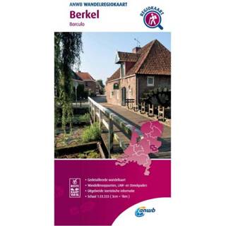 👉 Wandelkaart unisex ANWB Berkel 9789018046491