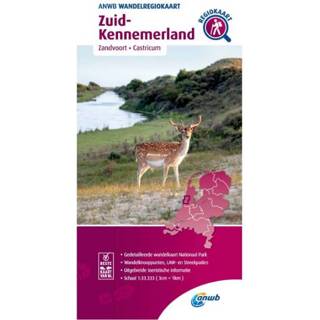 👉 Wandelkaart unisex ANWB Zuid-Kennemerland 9789018046552