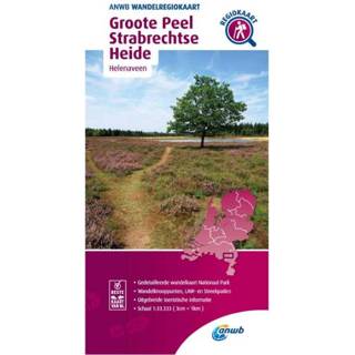 👉 Wandelkaart unisex ANWB Groote Peel en Strabrechtse Heide 9789018046699