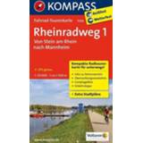 👉 Unisex Kompass Rheinradweg 1 9783850267779
