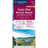 👉 Fietskaart unisex Kompass - 3338 Hohe Eifel Ahrtal 9783990448687