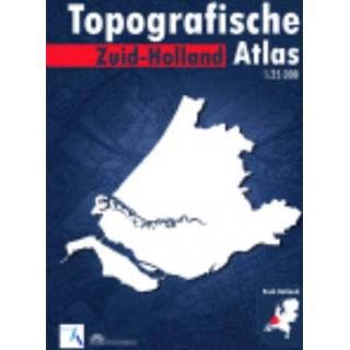 👉 Unisex Topografische Atlas Zuid-Holland 9789077350393