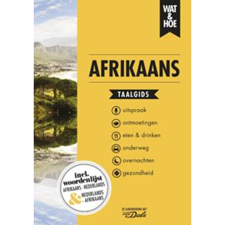 👉 Taalgids unisex Wat & Hoe Afrikaans 9789021567174