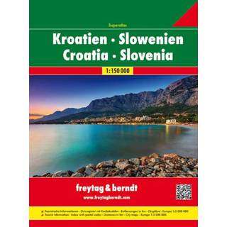 👉 Unisex Kroatien / Slowenien 1 : 150 000. Superatlas 9783707904239