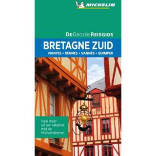 👉 Reisgids groene unisex Michelin Bretagne-Zuid 9789401465144