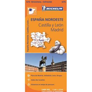 👉 Wegenkaart unisex Michelin Regional 575 Spanje noord-west 9782067184275