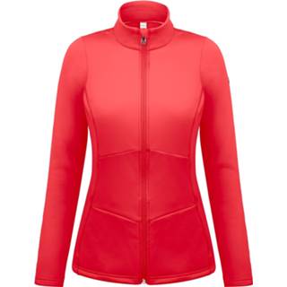 👉 Fleece jas rood XS active vrouwen Softshell stretch scarlet - dames 3607971491171
