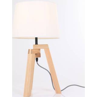 👉 Moderne tafellamp wit Lightning - 1-l. 3-poot 8712746102147
