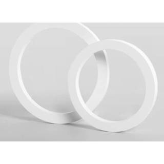 👉 Ornament houten active Dual Ronde Ringen Massief Geometrische Polygoon Camera Props Creatieve Fotografie Ornamenten