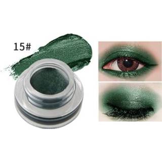 👉 Oogschaduw rood groen active Niceface 3 STKS Natuurlijke Enkele Crème Waterdicht Langdurige Pigmenten Kleur Shimmer Metallic (15)