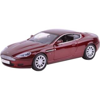 👉 Modelauto metaal rood Aston Martin Db9 1:18 - Speelgoed Auto Schaalmodel 8719538930131