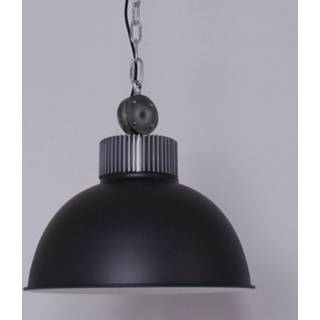 👉 Industriële hanglamp zwart medium Lightning - Industriele 1-l E27 8712746116762