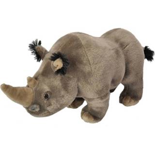 👉 Grijs pluche Wild Republic Knuffelneushoorn Junior 30 Cm 92389181562