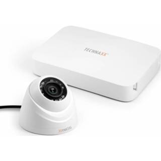 👉 Bewakingscameraset Technaxx 4561 TX-49 Bewakingscamera-set HD-CVI 4-kanaals Met 1 camera 4260358121260