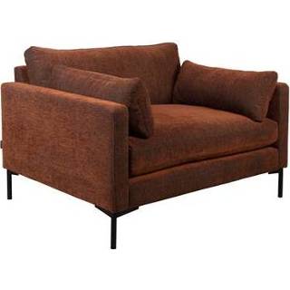 👉 Loveseat acetaat rood Zuiver Summer - Terra 8718548064973