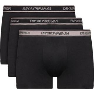 👉 Boxershort elastaan xl|l|m|s male zwart Emporio Armani 3-pack boxershorts - nero/nero/nero