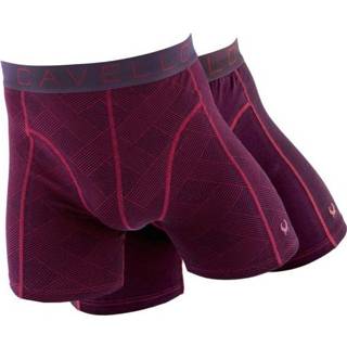 👉 Boxershort bordeaux rood s|m|l|xl|xxl male Cavello 2-pack boxershorts