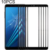 👉 Lens active 10 PCS Front Screen Outer Glass voor Samsung Galaxy A8 + (2018)