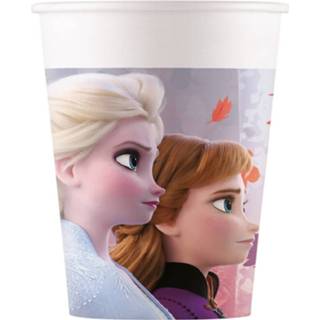 👉 Beker Disney Frozen 2 Themafeest Bekers 200 Ml - Feestbekertjes 5201184911273