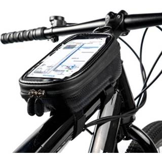 👉 Fietstas zwart EVA active B21 Hard Shell Fietstassen Mountainbike Anti-Piped Water Beam Bags (zwart)