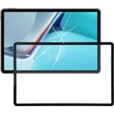 👉 Voorscherm zwart active buitenste glazen lens voor Huawei MatePad 11 (2021) DBY-W09 DBY-AL00 (zwart)