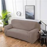 👉 Sofa stof elastische active Double Seat Corn Grain Gebreide Verdikte Volledige Dekking Cover, Kleur: Camel