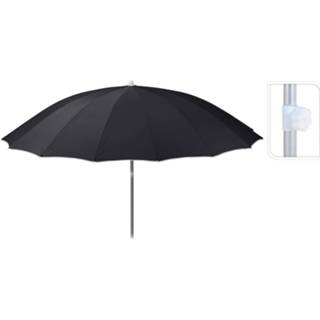 👉 Parasol zwart Shanghai Ø240cm 8719987431609