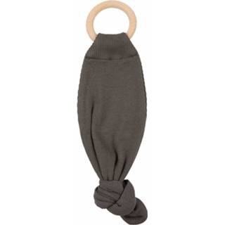 👉 Bijt ring katoen olijfgroen 68 unisex Little Indians! Bijtring - Maat Katoen/elasthan 8720365654800