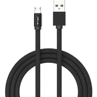 👉 Zwart V-tac Vt-5341 Micro-usb Naar Usb Kabel - 1 Meter 3800157647465