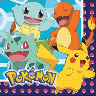 👉 Amscan Servetten Pokémon Junior 33 X 33 Cm 16 Stuks